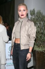 LINDSEY VONN at Catch LA in West Hollywood 11/05/2016