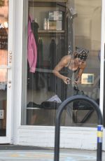 LISA RINNA at a Yoga Class in Los Angeles 11/25/2016