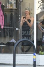 LISA RINNA at a Yoga Class in Los Angeles 11/25/2016