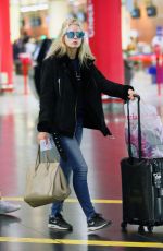LOTTIE MOSS at Airport in Barcelona 11/13/2016