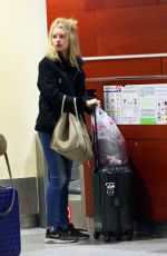 LOTTIE MOSS at Airport in Barcelona 11/13/2016