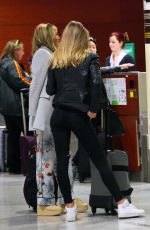 LOTTIE MOSS at Airport in Barcelona 11/13/2016