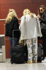 LOTTIE MOSS at Airport in Barcelona 11/13/2016