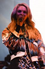 LOUISA JOHNSON Performs at Meadowhall Christmas lLights Switch On in Sheffield 11/03/2016