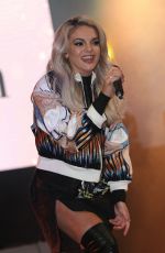 LOUISA JOHNSON Performs at Meadowhall Christmas lLights Switch On in Sheffield 11/03/2016