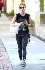 LUCY HALE in Tights Out in LA 11/10/16