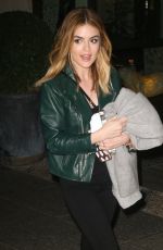 LUCY HALE Night Out in New York 11/09/2016