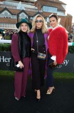 LUCY MECKLENBURGH at Hennessy Gold Cup at Newbury Racecourse 11/26/2016
