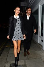LUCY WATSON Leaves Five Years of Gazelli Party in London 11/10/2016