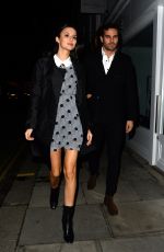 LUCY WATSON Leaves Five Years of Gazelli Party in London 11/10/2016