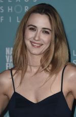 MADELINE ZIMA at Napa Valley Film Festival in Yountville 11/10/2016