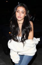MADISON BEER at Catch LA in West Hollywood 11/04/2016