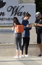 MADISON BEER Escape a Car Crash in Beverly Hills 11/16/2016