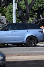 MADISON BEER Escape a Car Crash in Beverly Hills 11/16/2016