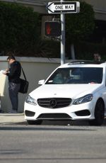 MADISON BEER Escape a Car Crash in Beverly Hills 11/16/2016