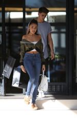 MADISON BEER Shopping at Barneys New York in Beverly Hills 11/02/2016