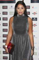 MALIN ANDERSSON at Urban Music Awards 2016 in London 11/26/2016