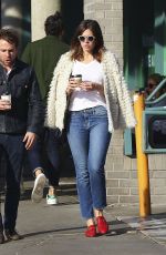 MANDY MOORE Out for Coffee in Los Angeles 11/23/2016