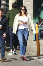 MANDY MOORE Out for Coffee in Los Angeles 11/23/2016