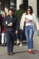 MANDY MOORE Out for Coffee in Los Angeles 11/23/2016