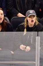 MARGOT ROBBIE at New York Rangers Game in New York 11/27/2016