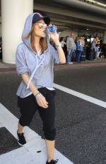 MARIA MENOUNOS at LAX Airport in Los Angeles 11/13/2016
