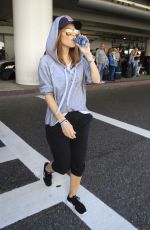 MARIA MENOUNOS at LAX Airport in Los Angeles 11/13/2016