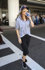 MARIA MENOUNOS at LAX Airport in Los Angeles 11/13/2016