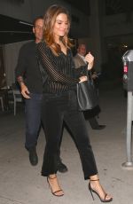 MARIA MENOUNOS Night Out in Brentwood 11/11/2016