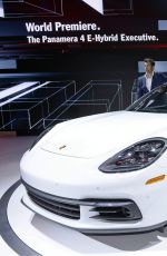 MARIA SHARAPOVA at Porsche Press Conference at Los Angeles Autoshow 11/16/2016
