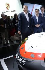 MARIA SHARAPOVA at Porsche Press Conference at Los Angeles Autoshow 11/16/2016