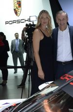 MARIA SHARAPOVA at Porsche Press Conference at Los Angeles Autoshow 11/16/2016