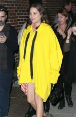 MARION COTILLARD Arrives at Late Show with Stephen Colbert in New York 11/16/2016