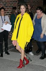 MARION COTILLARD Arrives at Late Show with Stephen Colbert in New York 11/16/2016