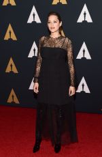 MARION COTILLARD at AMPAS’ 8th Annual Governors Awards in Hollywood 11/12/2016