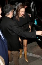 MARION COTILLARD at Catch LA in West Hollywood 11/10/2016
