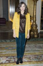 MARION COTILLARD at Officier Des Arts et Lettres in Paris 11/19/2016