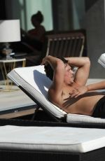 MARNIE SIMPSON and Lewis Bloor at a Pool in Ibiza 11/11/2016