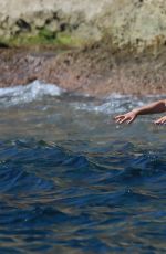 MARNIE SIMPSON in Swimsuit at a Beach in Ibiza 10/28/2016