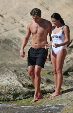 MARNIE SIMPSON in Swimsuit at a Beach in Ibiza 10/28/2016