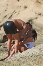 MARNIE SIMPSON in Swimsuit at a Beach in Ibiza 10/28/2016