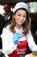 MASIELA LUSHA at Annual Thanksgiving Dinner Celebration in Los Angeles 11/23/2016