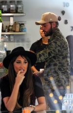 MEGAN MCKENNA at Towie Set at Health Garden in Essex 10/30/2016