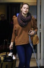 MELLISA BENOIST at Airport in Vancouver 11/27/2016