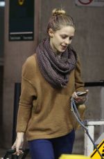 MELLISA BENOIST at Airport in Vancouver 11/27/2016