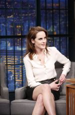 MICHELLE DOCKERY at The Late Show with Seth Meyers in New York 11/14/2016