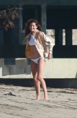 MICHELLE MONAGHAN on the Set of a Photoshoot in Malibu 11/08/2016