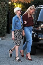 MICHELLE WILLIAMS and BUSY PHILIPPS Out in Beverly Hills 11/15/2016