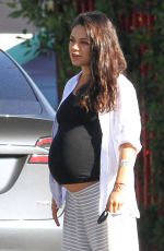 MILA KUNIS Out in Beverly Hills 11/07/2016