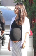 MILA KUNIS Out in Beverly Hills 11/07/2016